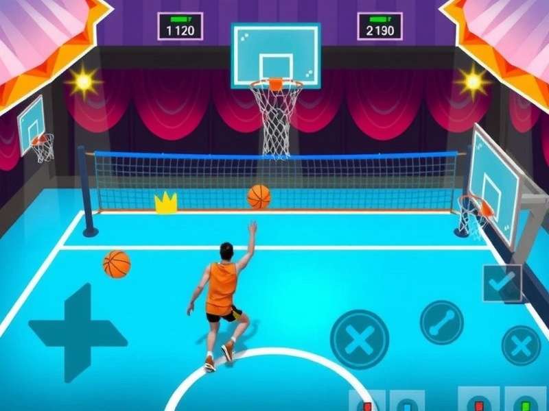 Dunk Frenzy Ace Gameplay Controls